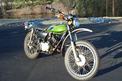 1975 Kawasaki 175--just like the the last bike I had before my 25 year hiatus