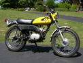 1970 Yamaha AT125 yellow EdDave 508 003